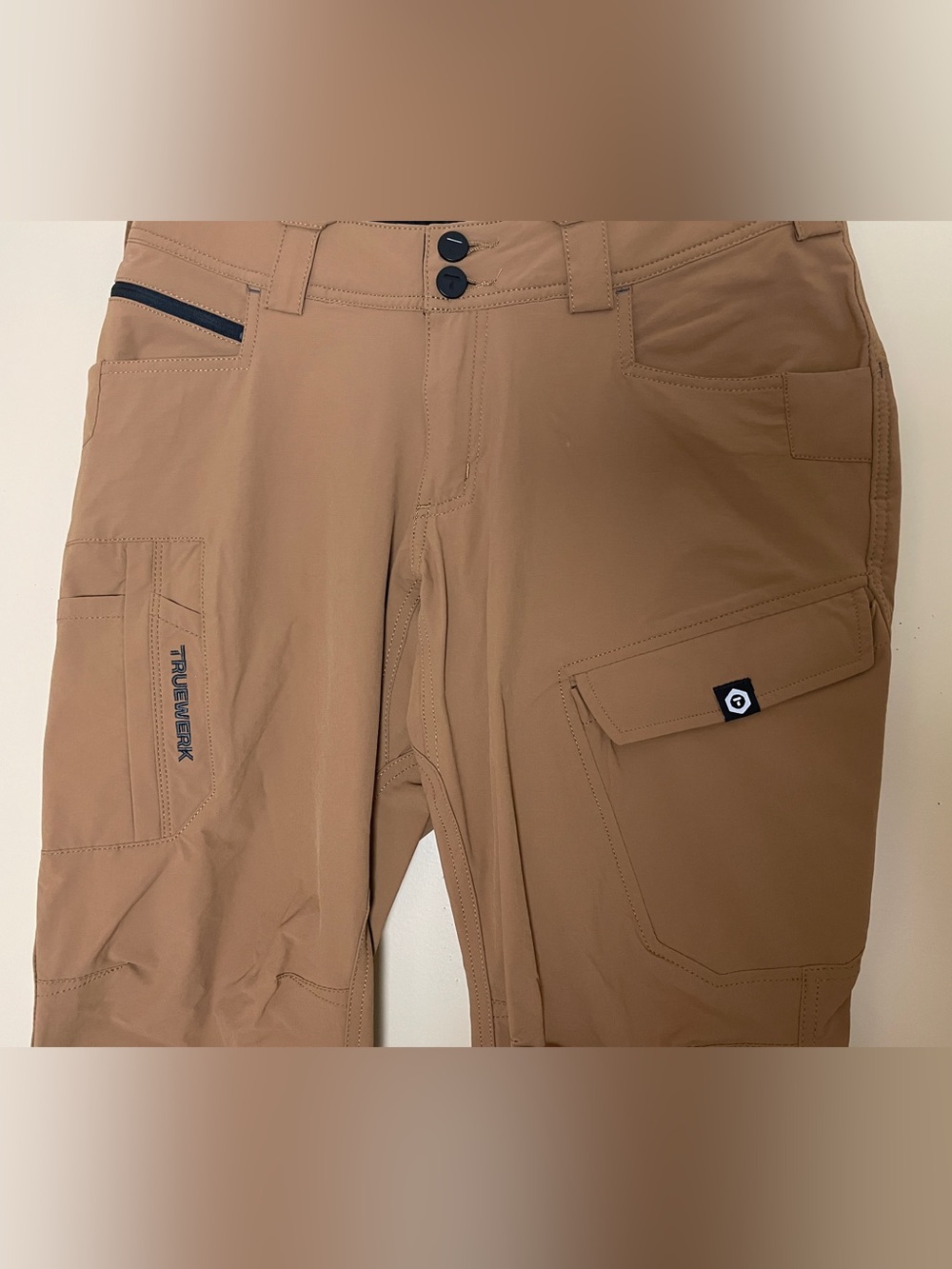 Truewerk T1 Pants Women's 8 Short Utility Cargo Hiking Workwear Outdoor - Picture 8 of 12